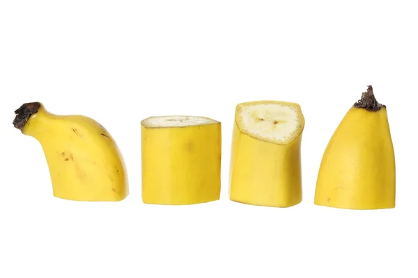 Tranches de banane Photo De Stock