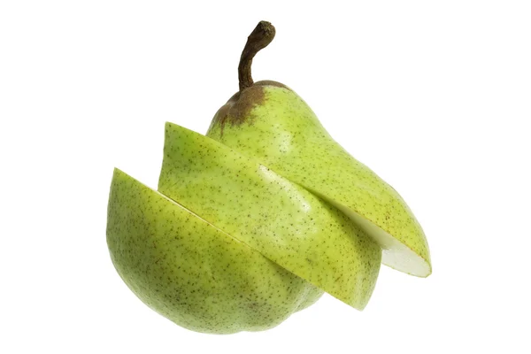 Segmenten voor pear — Stockfoto