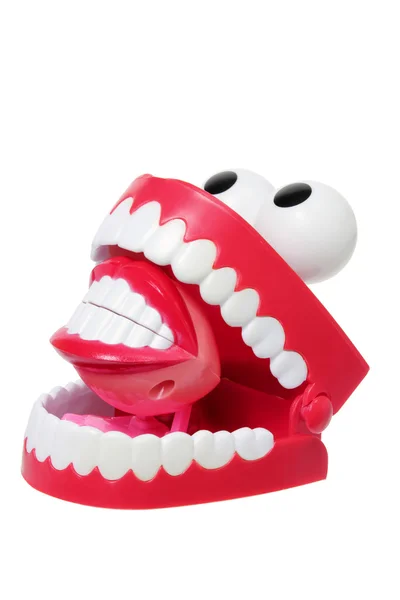 Tagarelando dentes brinquedos — Fotografia de Stock