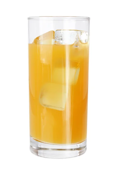 Glas sinaasappelsap — Stockfoto