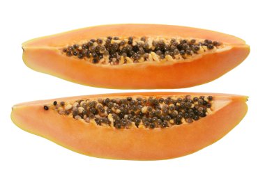 Papaya dilimleri