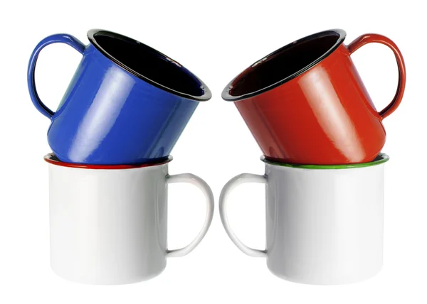 Tin Cups — Stock Photo, Image