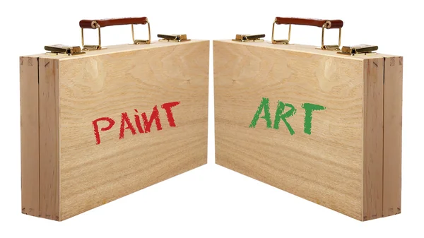 Paint Boxes — Stock Photo, Image