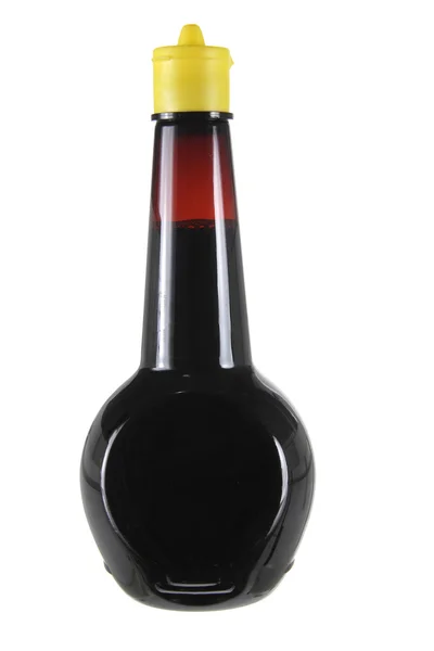Butelka z sosem sojowym — Zdjęcie stockowe