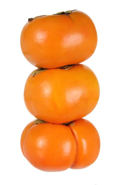 Stapel von Persimmon — Stockfoto