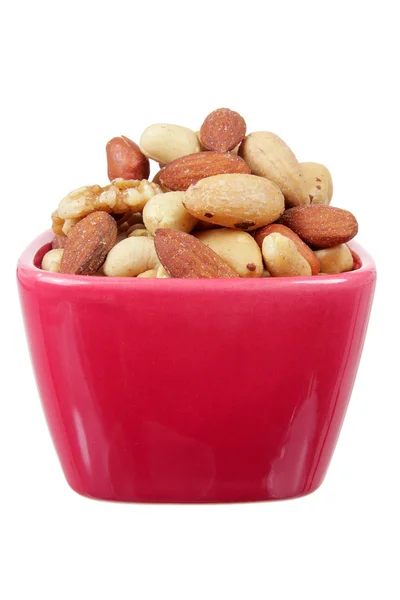 Mixed Nuts in Bowl — Stock Photo, Image