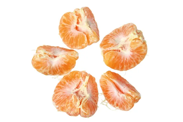 Peeled Mandarin — Stock Photo, Image