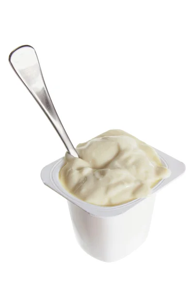Banheira de iogurte — Fotografia de Stock