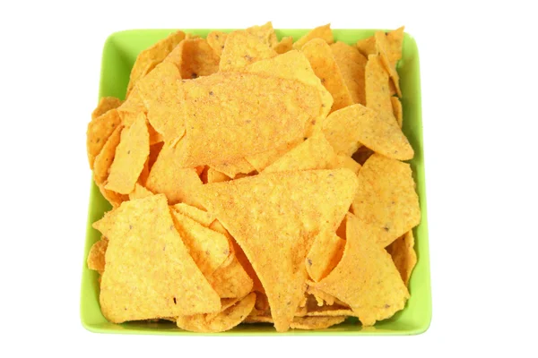 Corn Chips in Bowl — Stock Photo, Image