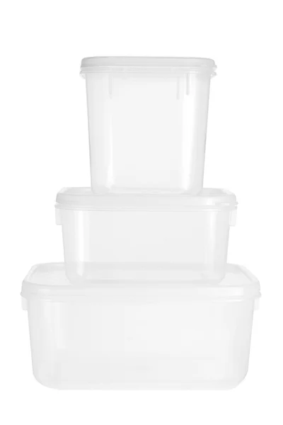Plastic Containers Royalty Free Stock Photos