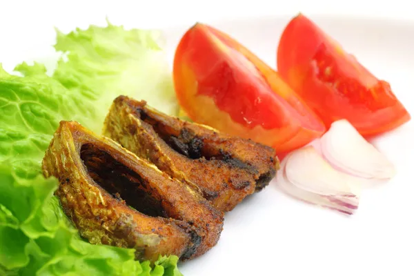 Popular Ilish peixe de itens de salada do Sudeste Asiático — Fotografia de Stock