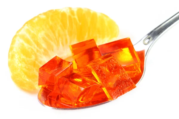 オレンジ ゼリー — ストック写真