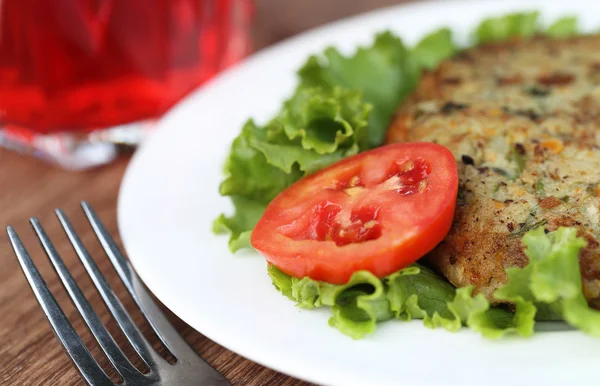 Vegetable cutlet — Stock Photo, Image