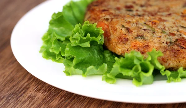 Vegetable cutlet — Stock Photo, Image