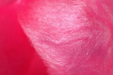 Pink cotton candy as background clipart