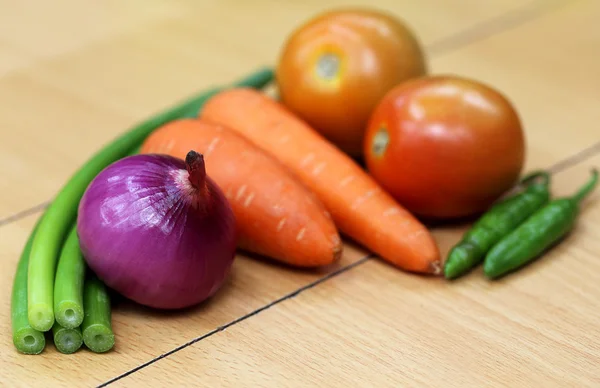 Primer plano de las verduras frescas —  Fotos de Stock
