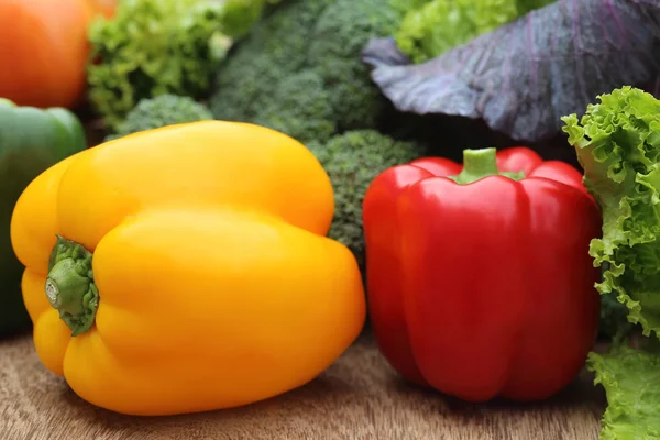 Zbliżenie świeżych warzyw — Zdjęcie stockowe