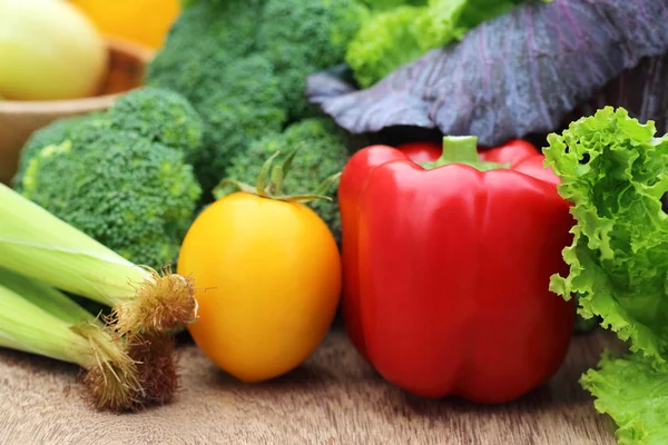 Primo piano delle verdure fresche — Foto Stock