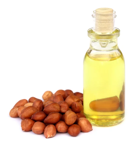 Cacahuete y aceite —  Fotos de Stock