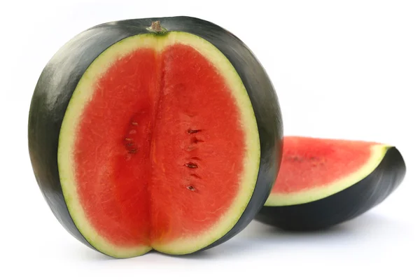 Wassermelone in Scheiben geschnitten — Stockfoto