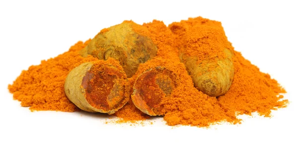 Pile of  turmeric — Stock Photo, Image