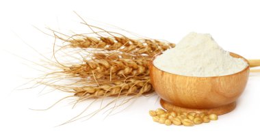 buğday ve un bir kupa