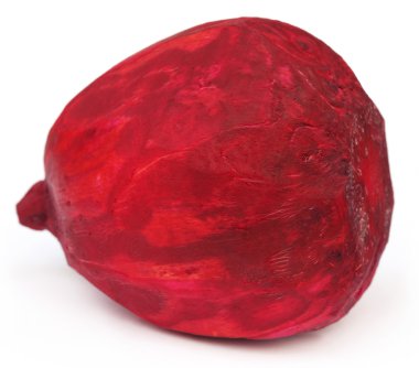 closeup soyulmuş kırmızı pancar