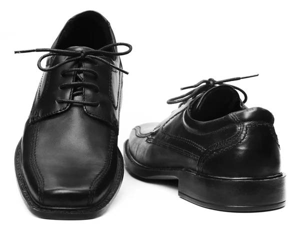 Par de sapatos pretos — Fotografia de Stock