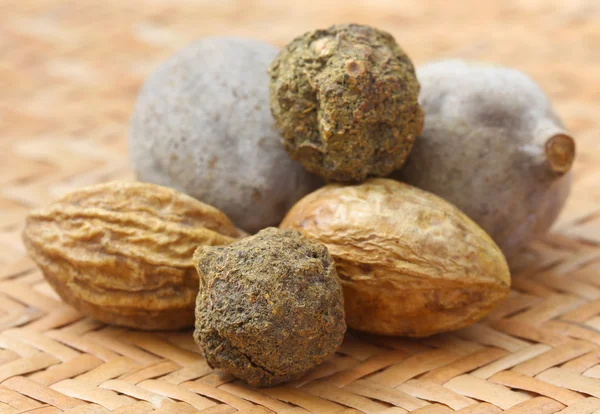 Triphala，阿育吠陀水果组合 — 图库照片