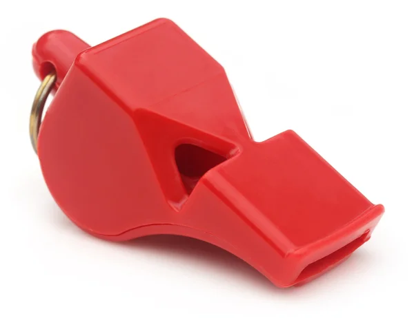 Red Whistle — Stock Photo, Image