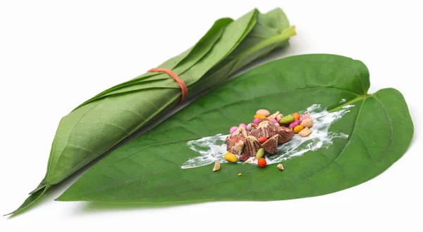 Betel Leaf Its Spices Popular Culture South East Asia — Stock Photo, Image