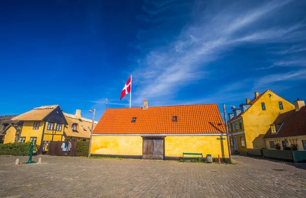 Colorido Edificio Antiguo Dragor Dinamarca Durante Día Soleado —  Fotos de Stock