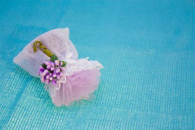 dantel çanta güzel kokulu lavanta