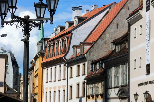 Cephe evleri şehir Riga, Letonya