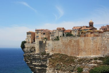 Bonifacio. Korsika. Fransa