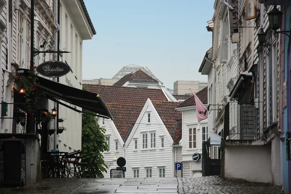 Une rue dans la ville Stavanger. Norvège — Photo