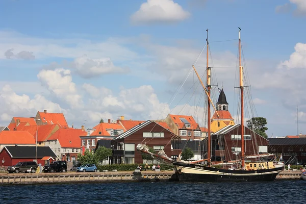 faaborg, Danimarka deniz-ön yüzünde görüntüleme