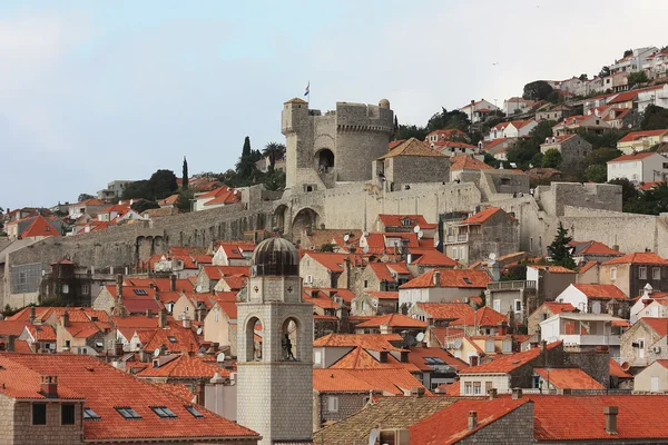 Vista panorâmica da cidade Dubrovnik. Croácia — Fotografia de Stock