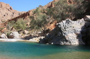 dağ manzarası. Wadi Umman
