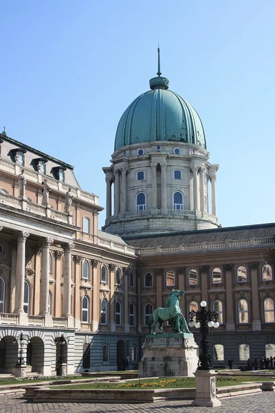 Buda Kalesi Budapeşte'de. Macaristan — Stok fotoğraf