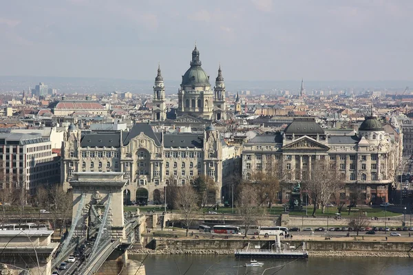 Une vue sur la ville Budapest. Hongrie — Photo