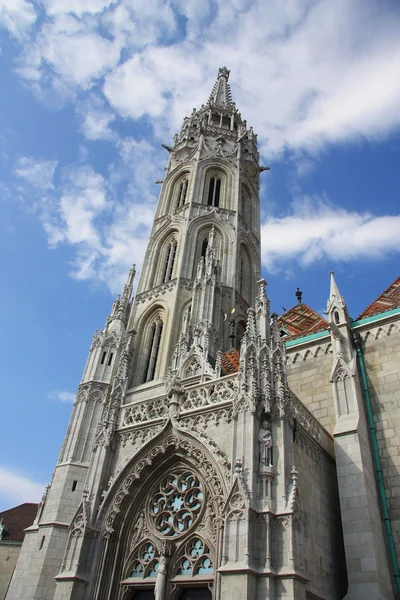 A budapesti Mátyás-templom. Magyarország — Stock Fotó