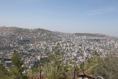 Nablus İsrail 'in manzarası
