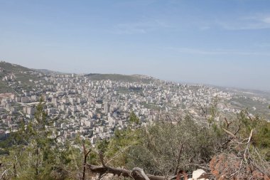 Nablus İsrail 'in manzarası