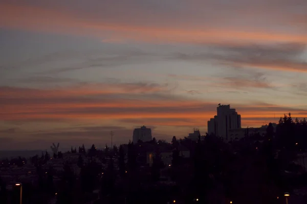 イスラエルの夕日聖地の風景 — ストック写真