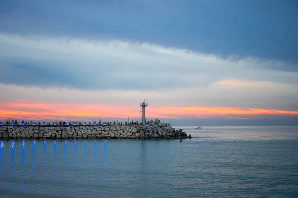 Coucher Soleil Fou Israël Vues Sur Terre Sainte — Photo