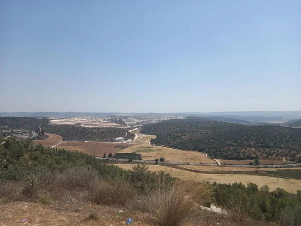 Удивительные Пейзажи Израиля Виды Святой Земли Лицензионные Стоковые Изображения