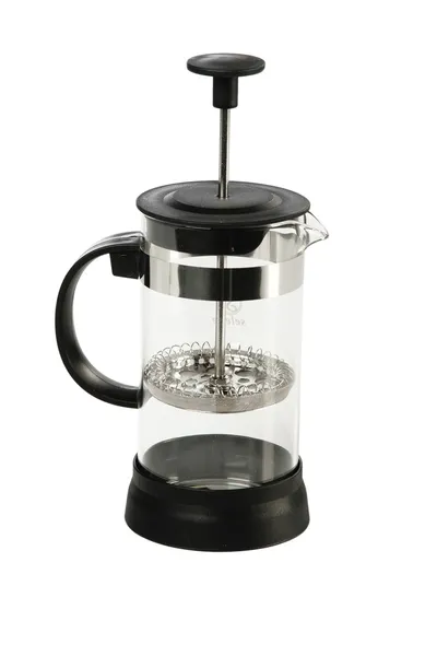 Tea black french press — Stock Photo, Image