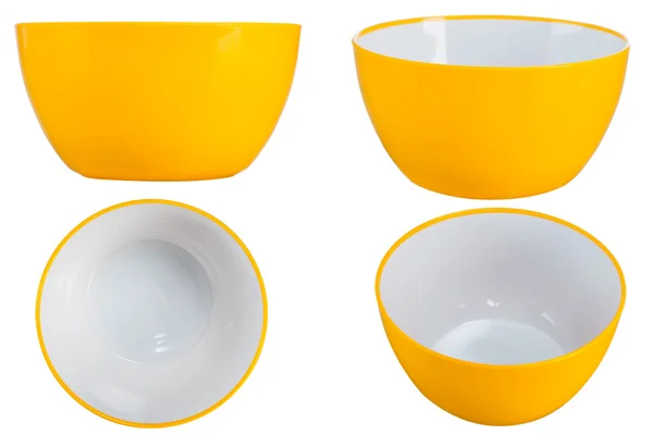 Yellow bowl — Stock Photo, Image