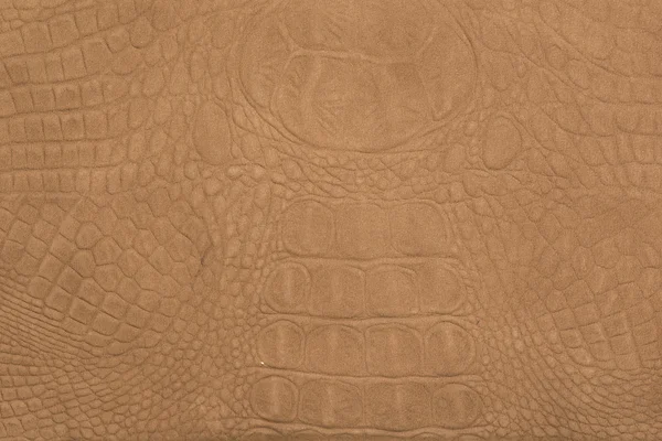 Macro of brown leather — Stock Photo, Image